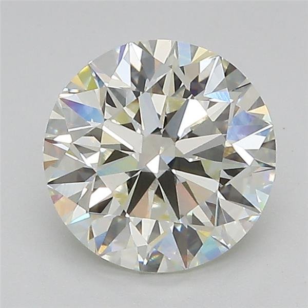 2.18ct J VS1 Excellent Cut Round Lab Grown Diamond