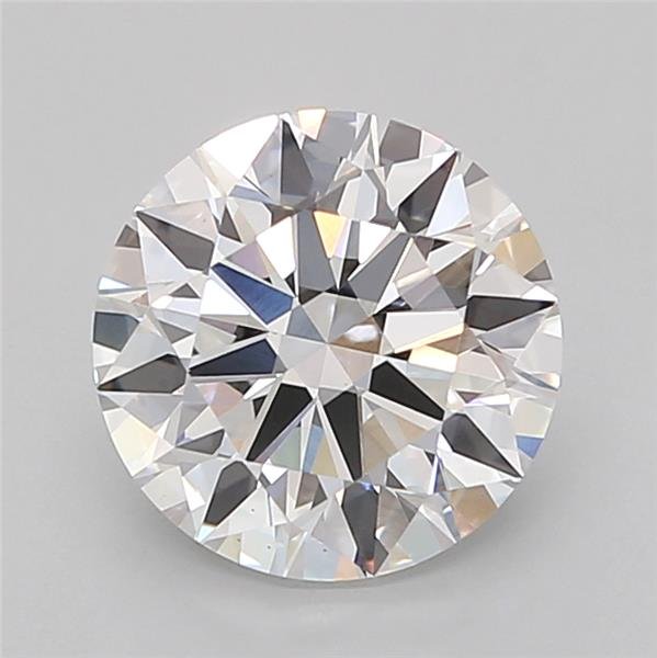 2.72ct E VS1 Excellent Cut Round Lab Grown Diamond