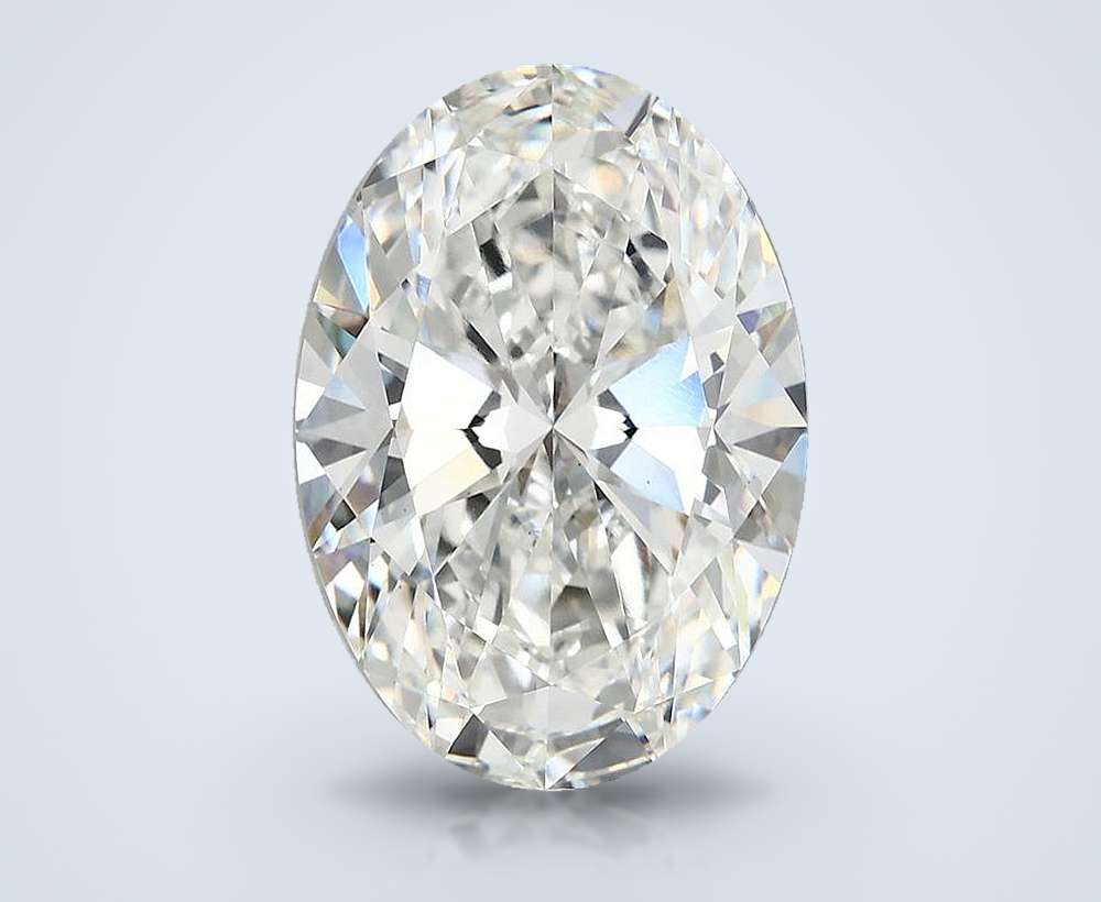 7.95 Carat Oval Lab Diamond