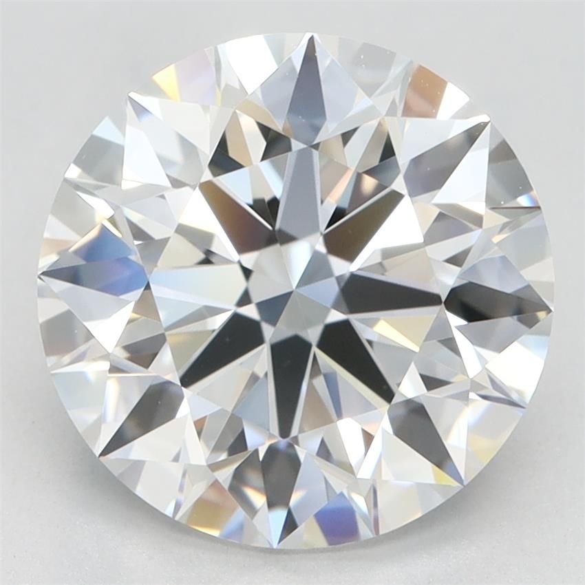 3.58ct E VVS1 Rare Carat Ideal Cut Round Lab Grown Diamond