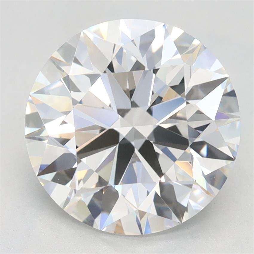 2.60ct D VVS1 Very Good Cut Round Lab Grown Diamond