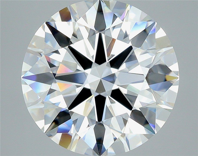 3.40ct I VVS1 Rare Carat Ideal Cut Round Diamond