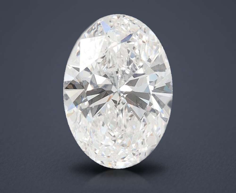 1.24 Carat Oval Lab Diamond