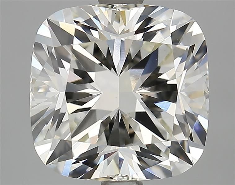 4.52ct J VS1 Rare Carat Ideal Cut Cushion Lab Grown Diamond