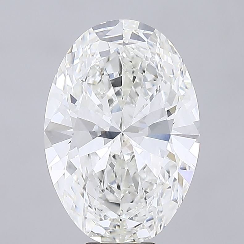 11.04ct G VVS2 Rare Carat Ideal Cut Oval Lab Grown Diamond
