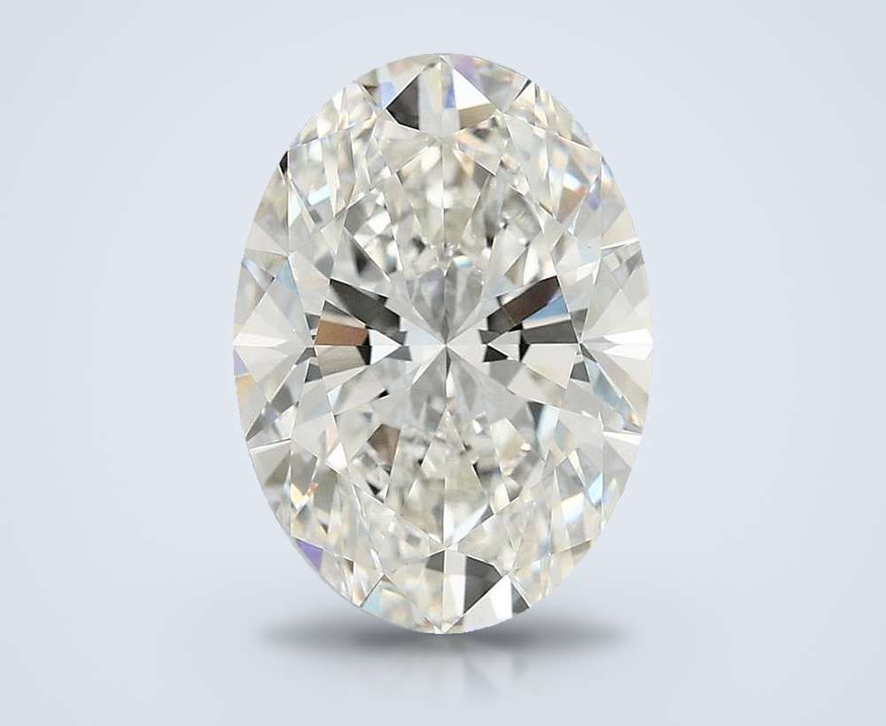 4.00 Carat Oval Lab Diamond