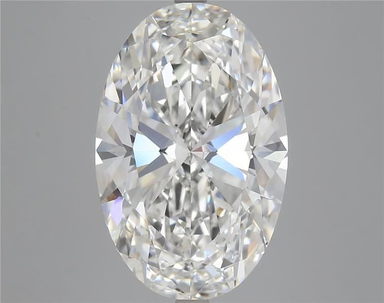 7.74ct G VS1 Rare Carat Ideal Cut Oval Lab Grown Diamond