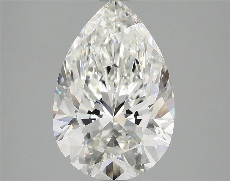 2.67 Carat Pear Lab Diamond
