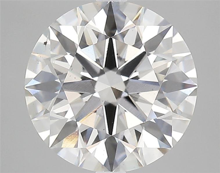 4.08ct H SI1 Rare Carat Ideal Cut Round Lab Grown Diamond