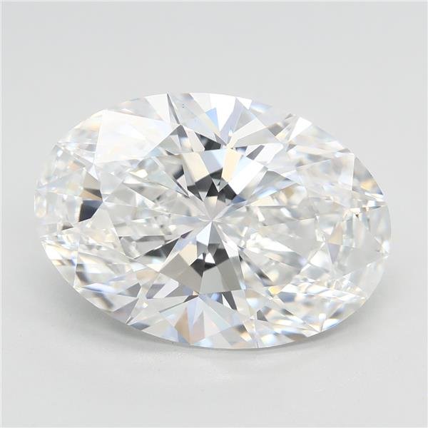 6.08ct E VS1 Rare Carat Ideal Cut Oval Lab Grown Diamond