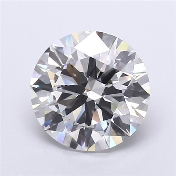 4.06ct F VS1 Rare Carat Ideal Cut Round Lab Grown Diamond