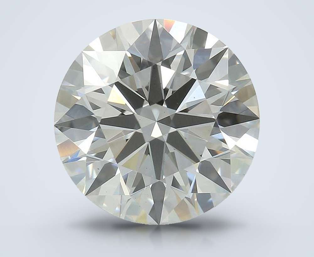 2.74 Carat Round Lab Diamond