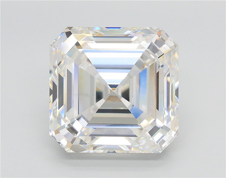 10.05ct F VS1 Rare Carat Ideal Cut Asscher Lab Grown Diamond
