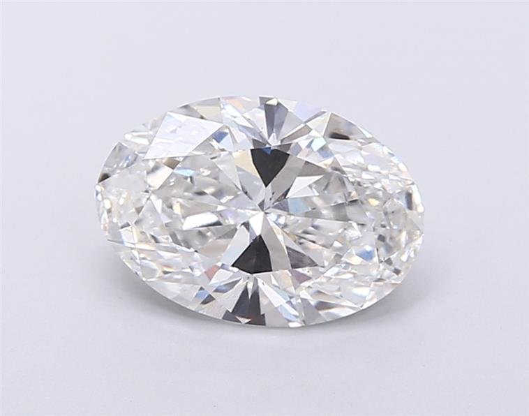 2.13ct F VS2 Rare Carat Ideal Cut Oval Lab Grown Diamond