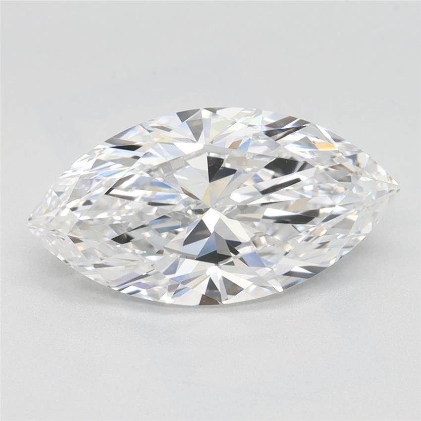 2.01ct D VVS1 Rare Carat Ideal Cut Marquise Lab Grown Diamond