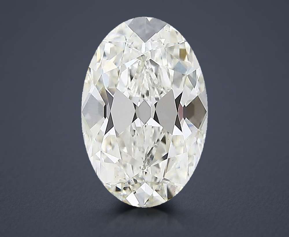 2.52 Carat Oval Lab Diamond