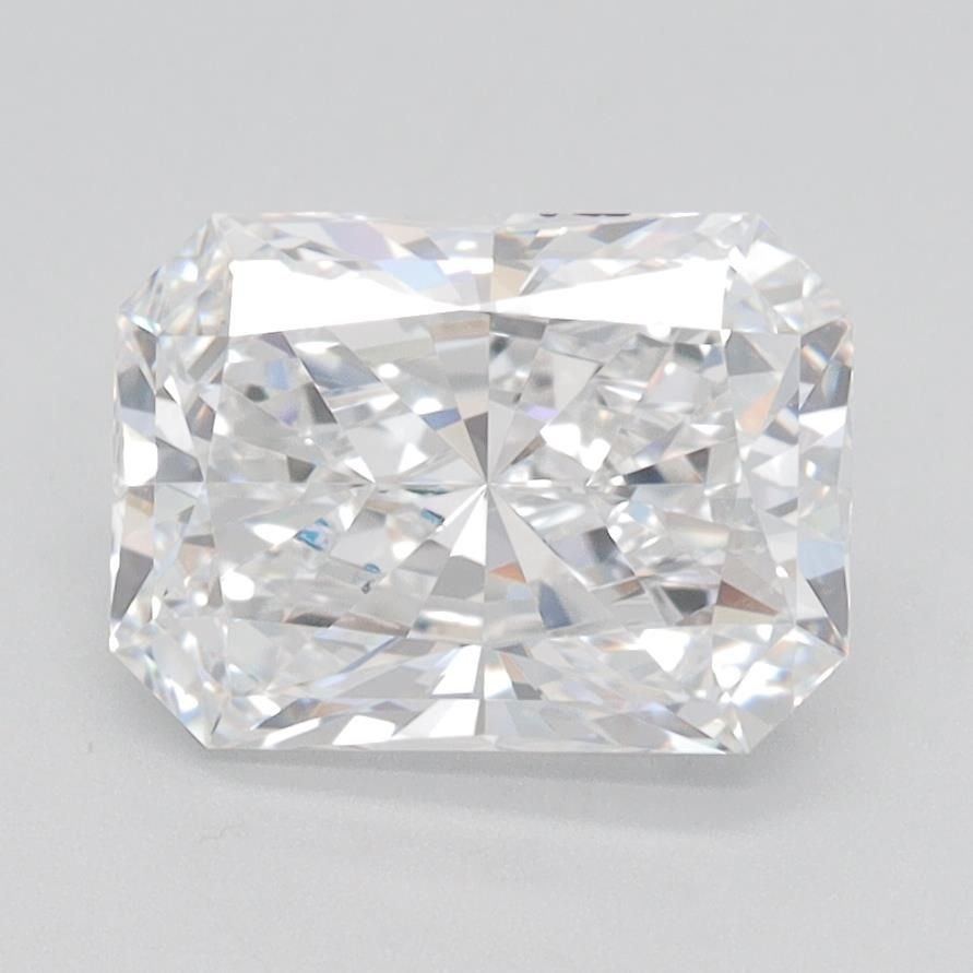 2.10ct D VVS1 Rare Carat Ideal Cut Radiant Lab Grown Diamond