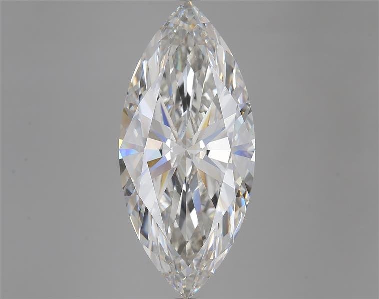 8.42ct H VS2 Rare Carat Ideal Cut Marquise Lab Grown Diamond