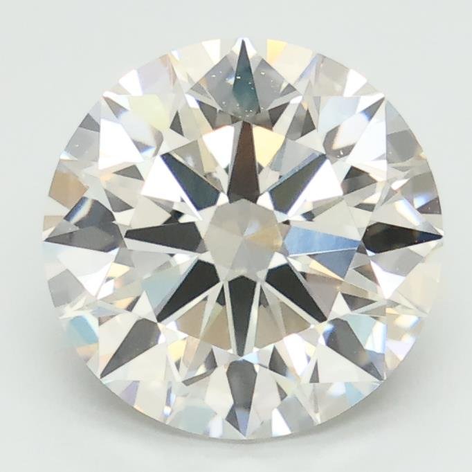 2.86ct G VVS2 Rare Carat Ideal Cut Round Lab Grown Diamond