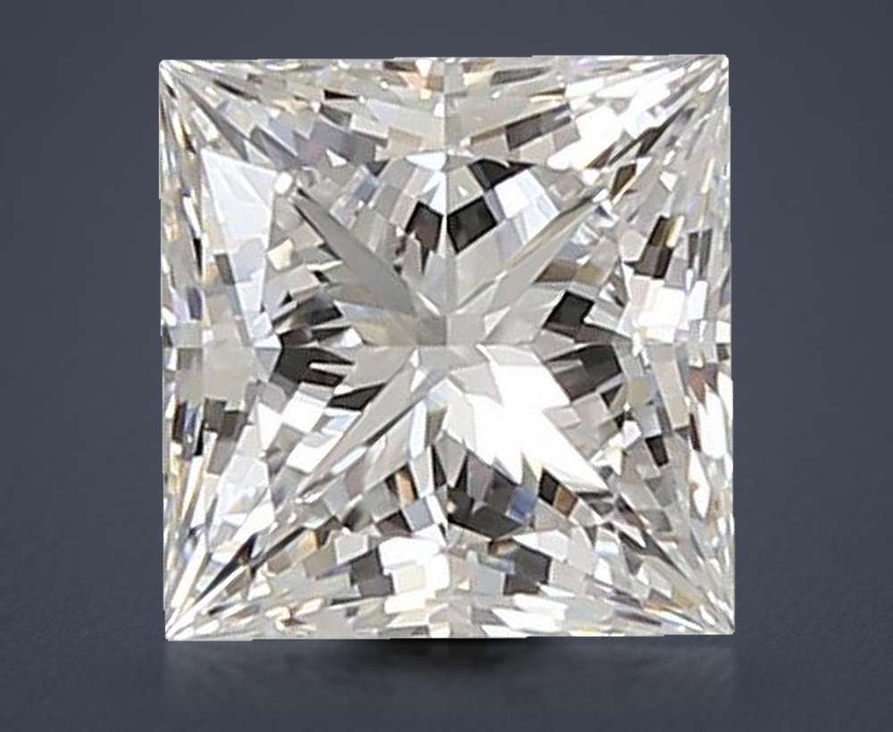 1.51 Carat Princess Lab Diamond