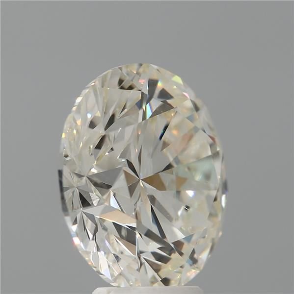 7.03ct K SI2 Rare Carat Ideal Cut Round Diamond