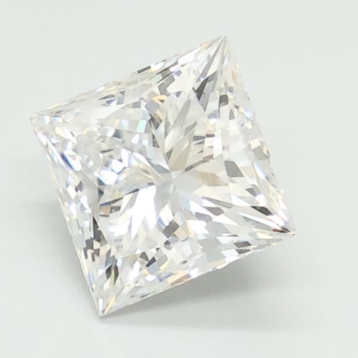 2.09ct D VS1 Rare Carat Ideal Cut Princess Lab Grown Diamond