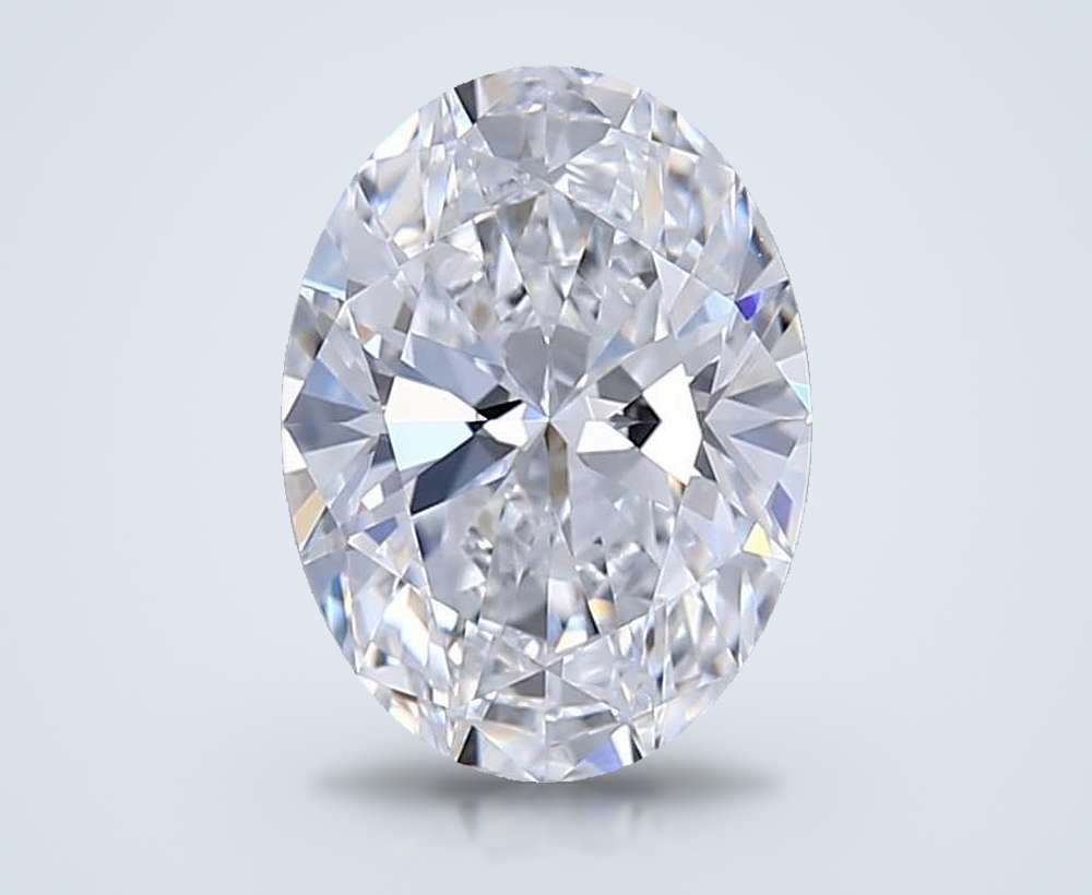 1.63 Carat Oval Lab Diamond