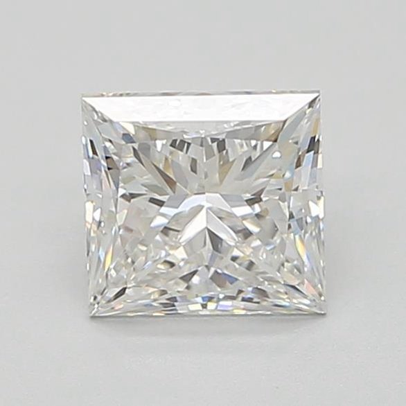 1.31ct F VVS2 Rare Carat Ideal Cut Princess Lab Grown Diamond