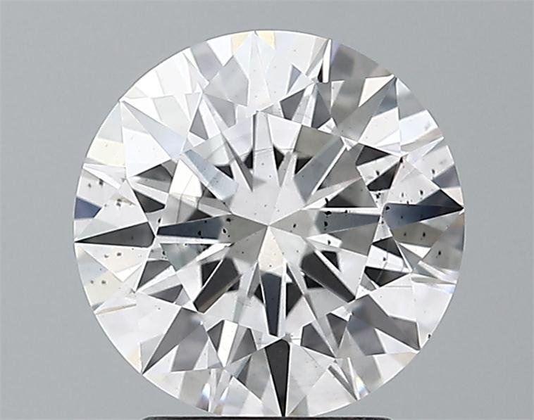 2.27ct D SI1 Rare Carat Ideal Cut Round Lab Grown Diamond