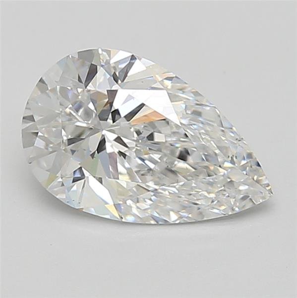 1.78ct D VS2 Rare Carat Ideal Cut Pear Lab Grown Diamond