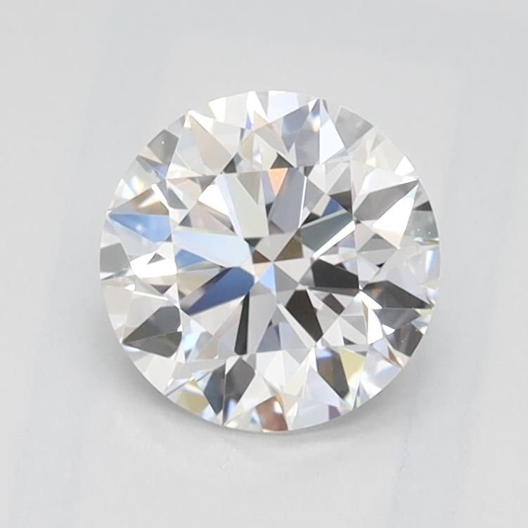 0.74ct D VVS1 Rare Carat Ideal Cut Round Lab Grown Diamond