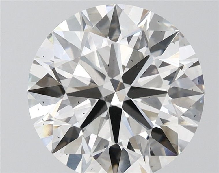 4.03ct G SI1 Rare Carat Ideal Cut Round Lab Grown Diamond