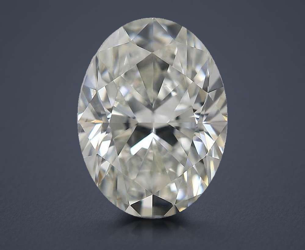0.91 Carat Oval Natural Diamond