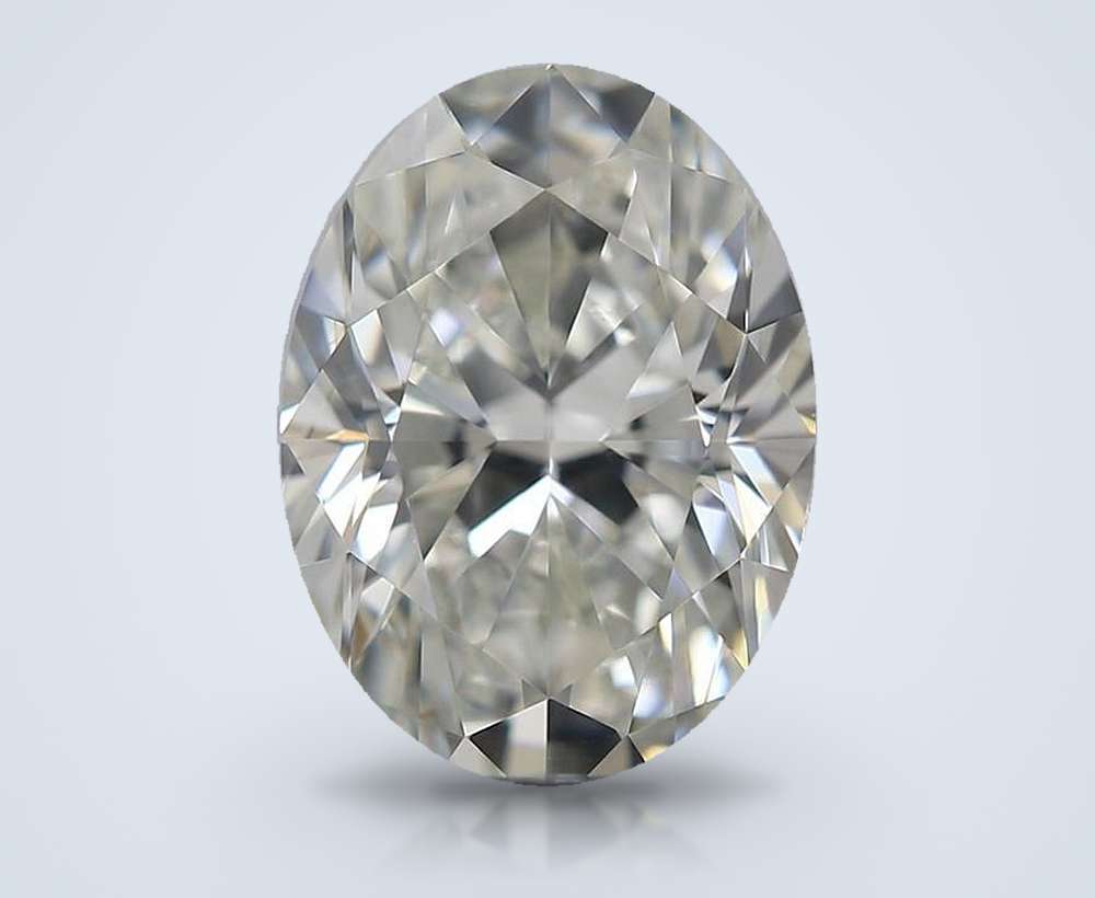 0.91 Carat Oval Natural Diamond