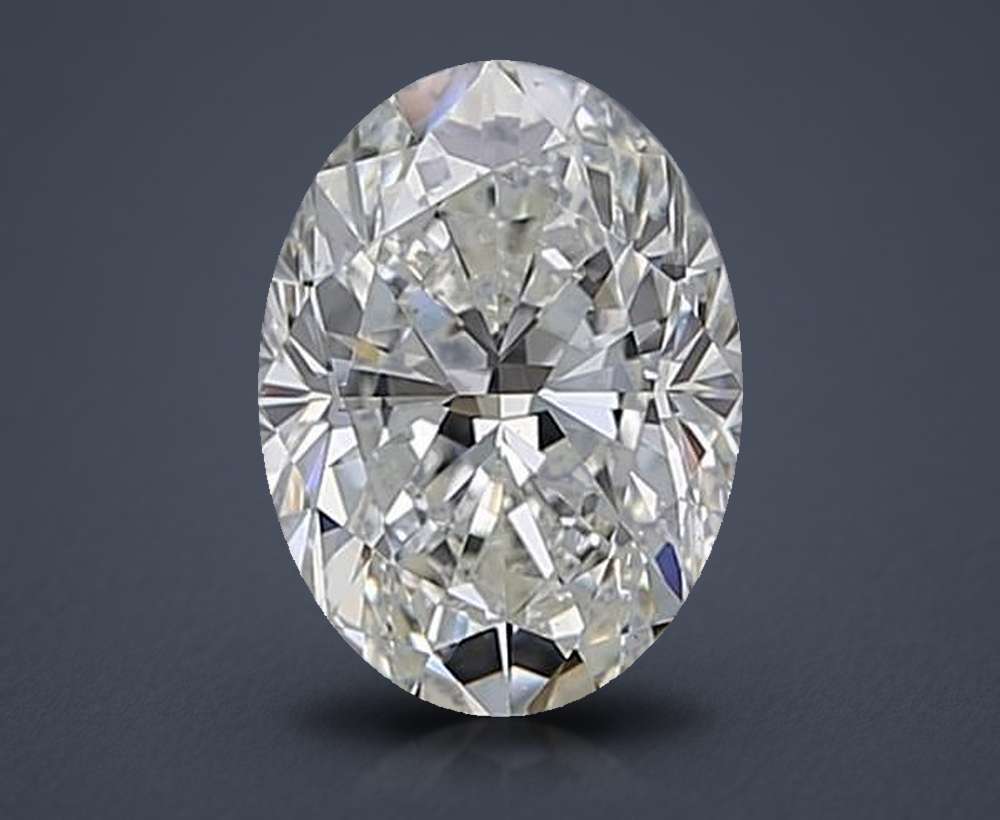 1.70 Carat Oval Natural Diamond