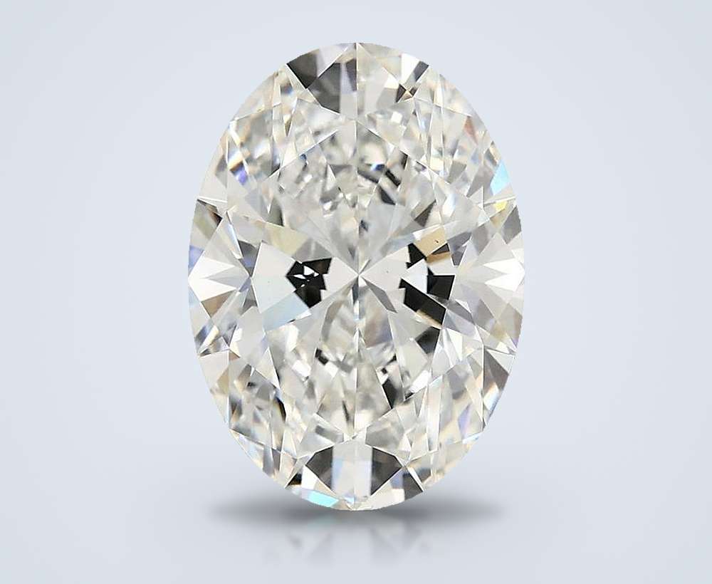 4.10 Carat Oval Lab Diamond