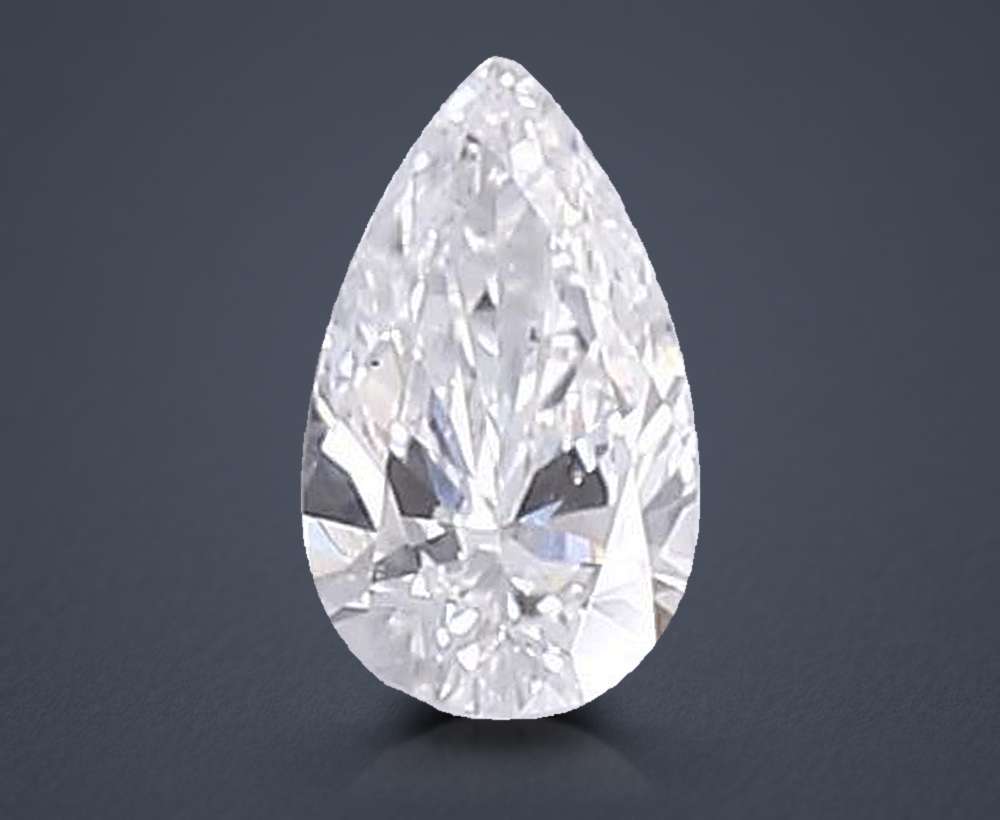 0.27 Carat Pear Lab Diamond
