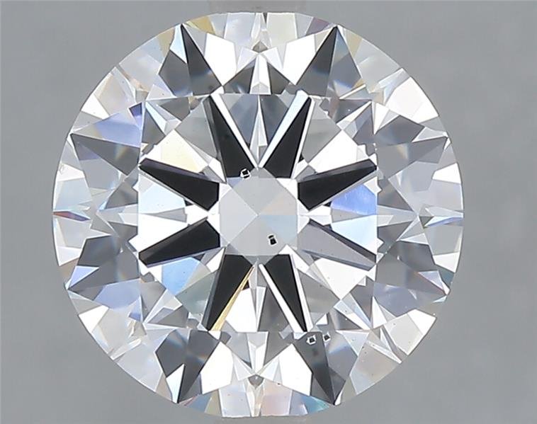 3.07ct E SI1 Excellent Cut Round Lab Grown Diamond