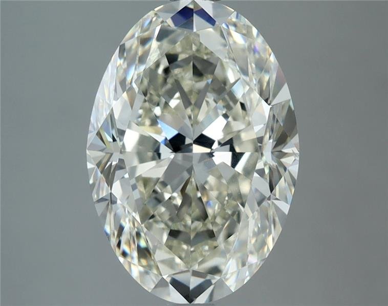 4.01ct J VS2 Very Good Cut Oval Diamond
