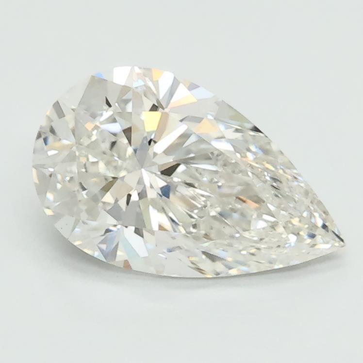 1.10ct E VS1 Rare Carat Ideal Cut Pear Lab Grown Diamond