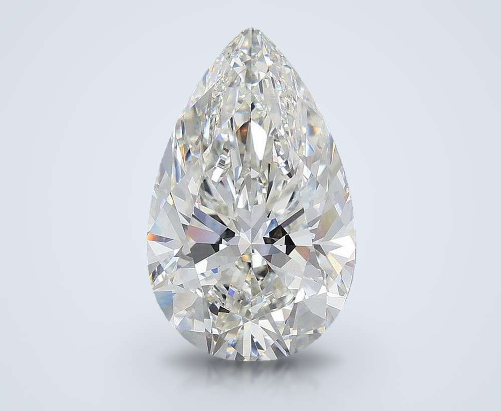 8.09 Carat Pear Lab Diamond