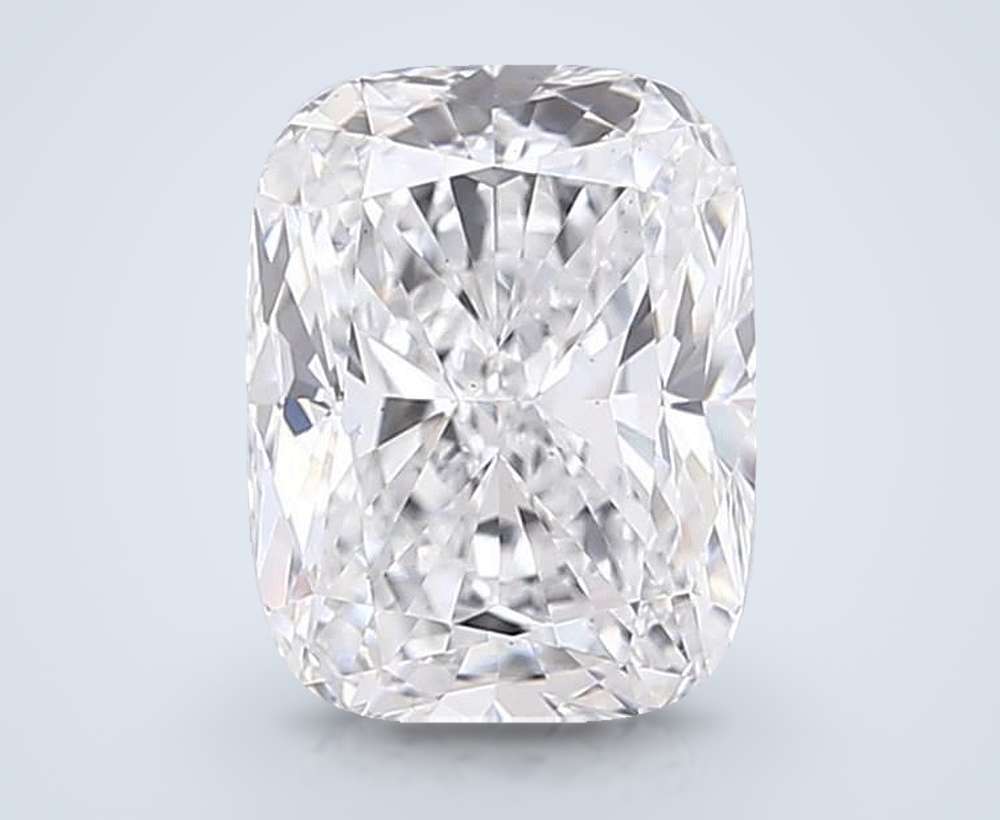 2.60 Carat Cushion Lab Diamond