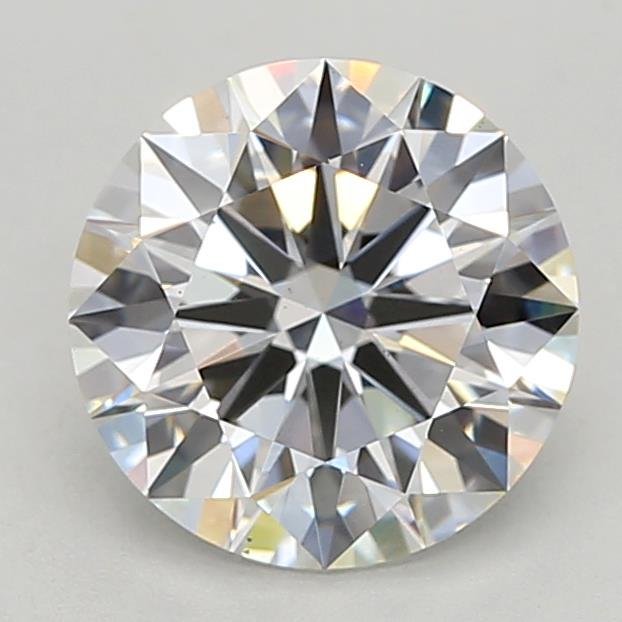 3.02ct F VS2 Rare Carat Ideal Cut Round Lab Grown Diamond