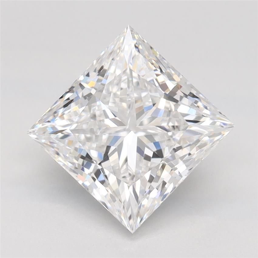 2.01ct D VVS1 Rare Carat Ideal Cut Princess Lab Grown Diamond