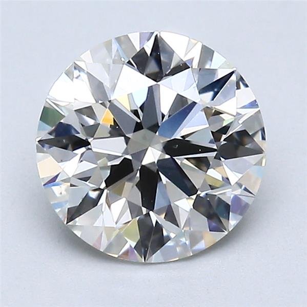 1.59ct H VS2 Rare Carat Ideal Cut Round Diamond