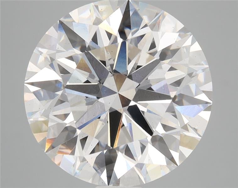 6.03ct D VS2 Rare Carat Ideal Cut Round Lab Grown Diamond