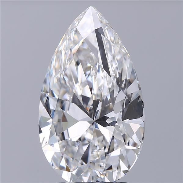3.58 Carat Pear Lab Diamond