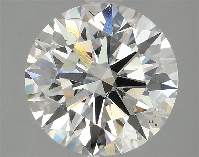 3.75ct G SI2 Rare Carat Ideal Cut Round Lab Grown Diamond