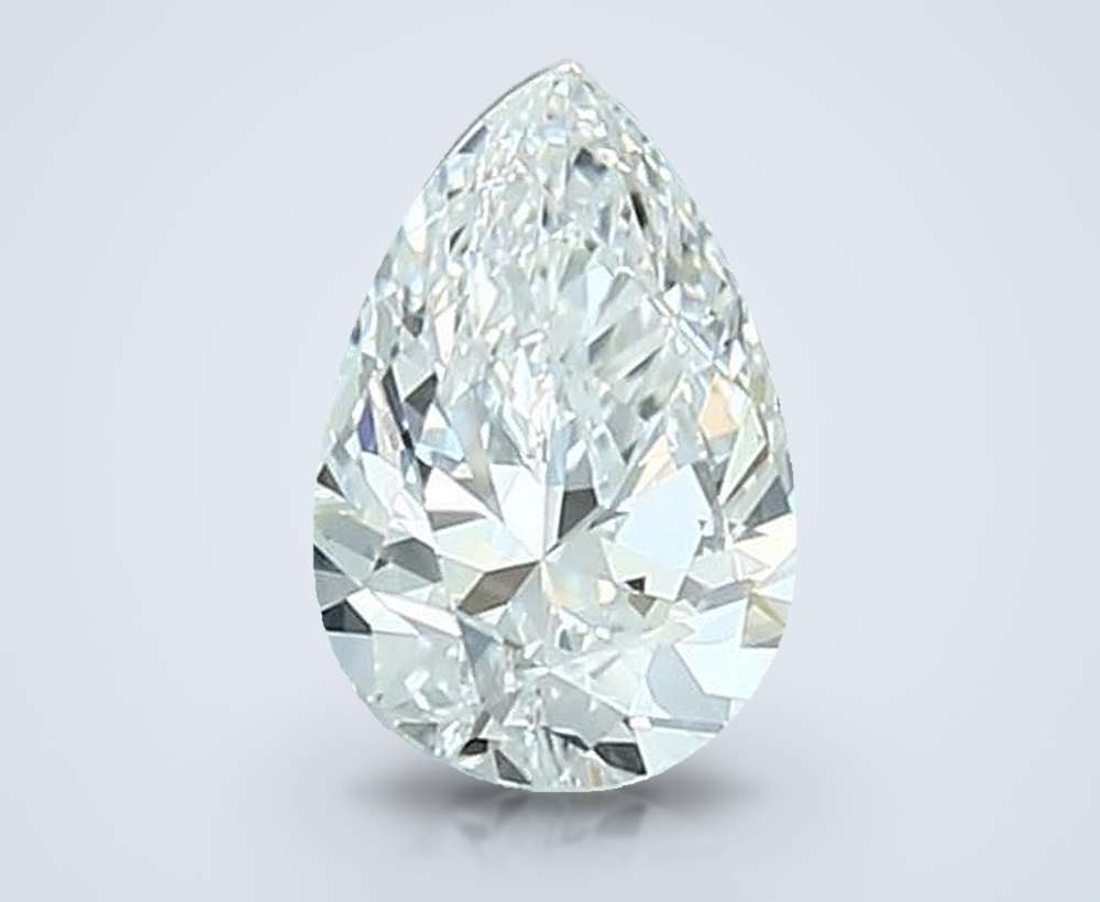 0.72 Carat Pear Natural Diamond