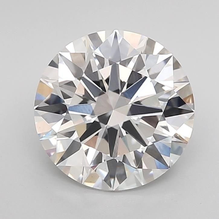 3.03ct F VS1 Rare Carat Ideal Cut Round Lab Grown Diamond